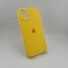 Силикон Original RoundCam Case Apple iPhone 14 (13) Yellow