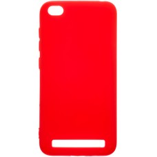 Силиконовый чехол iNavi Color Xiaomi Redmi 5a (красный)
