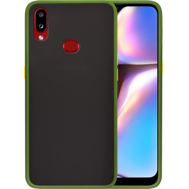 Накладка Totu Gingle Series Samsung Galaxy A10S (2019) (Тёмно-зелёный)