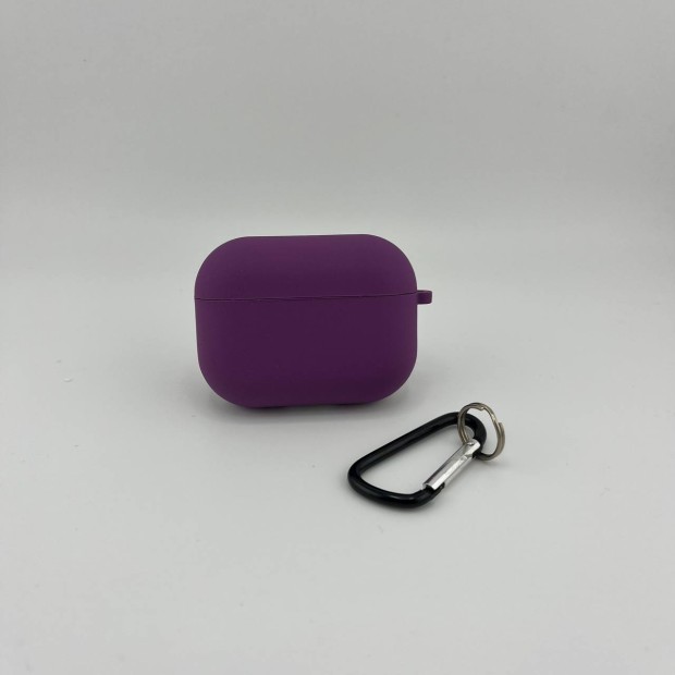 Чехол для наушников Full Silicone Case with Microfiber Apple AirPods Pro 2 (28) Brinjal