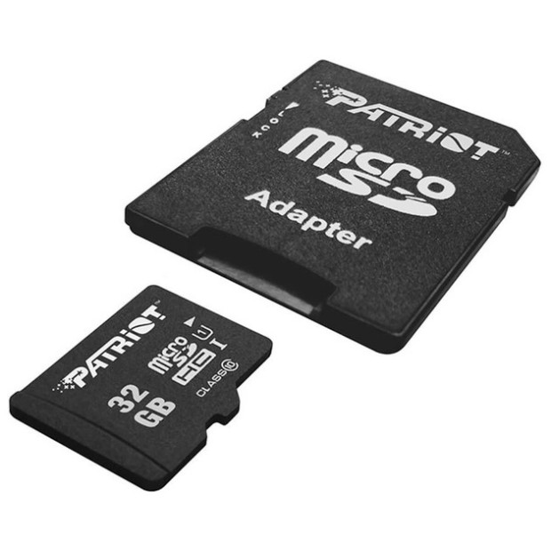 Карта памяти Patriot LX Series MicroSDHC 32Gb (UHS-1) (Class 10)