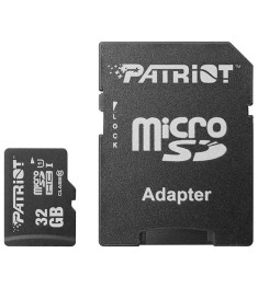 Карта памяти Patriot LX Series MicroSDHC 32Gb (UHS-1) (Class 10)