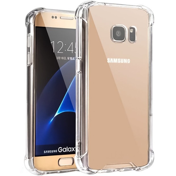 Силикон 3D Samsung Galaxy S7 (Прозрачный)