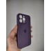 Силикон Original Square RoundCam Apple iPhone 14 Pro Max (Eggplant)