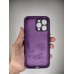 Силикон Original Square RoundCam Apple iPhone 14 Pro Max (Eggplant)