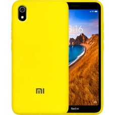 Силикон Original Case Xiaomi Redmi 7A (Желтый)