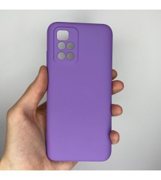 Силикон Original 360 ShutCam Case Xiaomi Redmi 10 (Лавандовый)