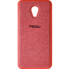 Силікон Textile Meizu M5 (Червоний)