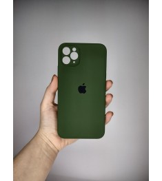Силикон Original Square RoundCam Case Apple iPhone 11 Pro Max (73) Forest Green