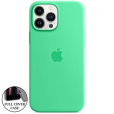 Силикон Original Round Case Apple iPhone 13 Pro Max (49) Aquamarine