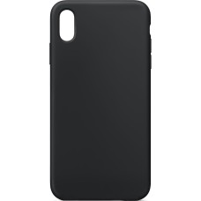 Силиконовый чехол Graphite Apple iPhone XS Max (черный)
