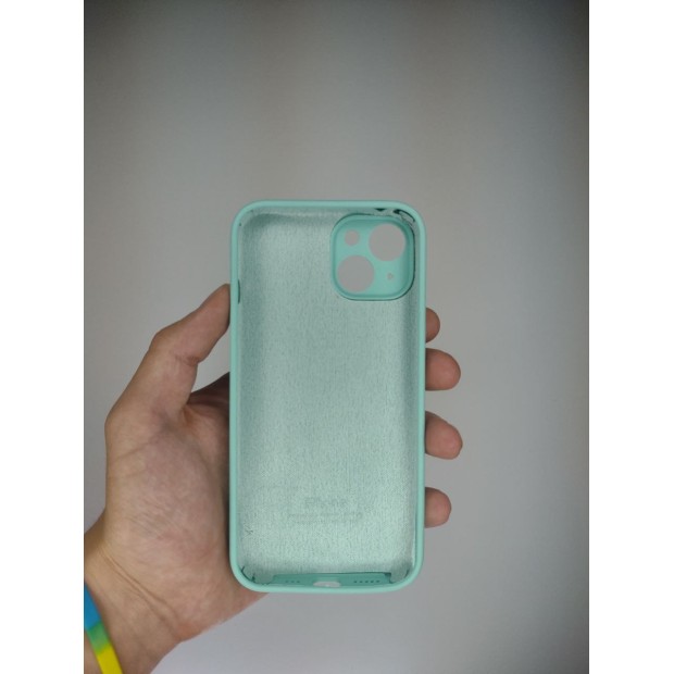 Силикон Original RoundCam Case Apple iPhone 14 (23) Sea Blue