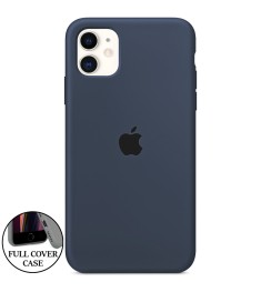 Силикон Original Round Case Apple iPhone 11 (09) Midnight Blue