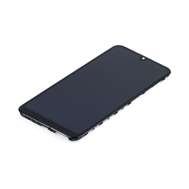 Дисплей для Huawei Y7 2019 (4/64 GB) с чёрным тачскрином и корпусной рамкой