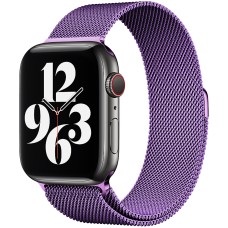 Ремешок Milanese Loop Apple Watch 42 / 44 mm (Violet)