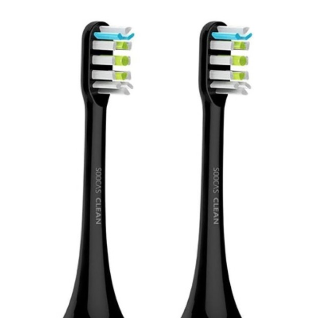 Комплект Насадок для Зубной Щётки Xiaomi SOOCAS X3 (Black)