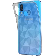 Силиконовый чехол Prism Case Samsung Galaxy A20 / A30 (2019) (Серый)