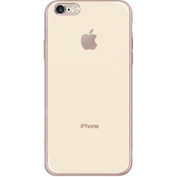 Силиконовый чехол Zefir Case Apple iPhone 6 / 6s (Розовое-золото)