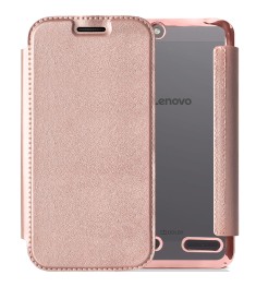 Чехол-книжка Flip Cover Shine Lenovo A6020 (Розовое-золото)