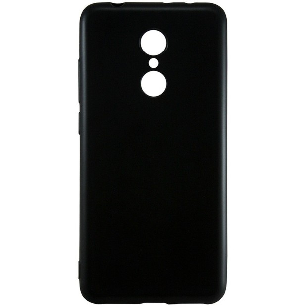 Силиконовый чехол Graphite Lenovo K6 Note (черный)