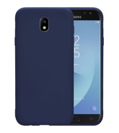 Силикон iNavi Color Samsung Galaxy J5 (2017) J530 (тёмно-синий)