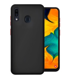 Накладка Totu Gingle Series Samsung Galaxy A20 / A30 (2019) (Чёрный)