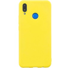 Силиконовый чехол iNavi Color Huawei P Smart Plus (Желтый)