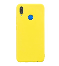 Силиконовый чехол iNavi Color Huawei P Smart Plus (Желтый)