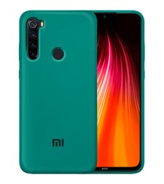 Силикон Original 360 Case Logo Xiaomi Redmi Note 8 (Тёмно-зелёный)