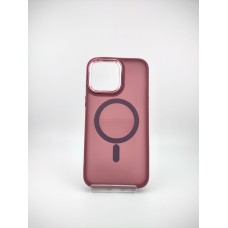 Накладка Totu Space Magsafe Apple iPhone 14 Pro Max (Бордовый)