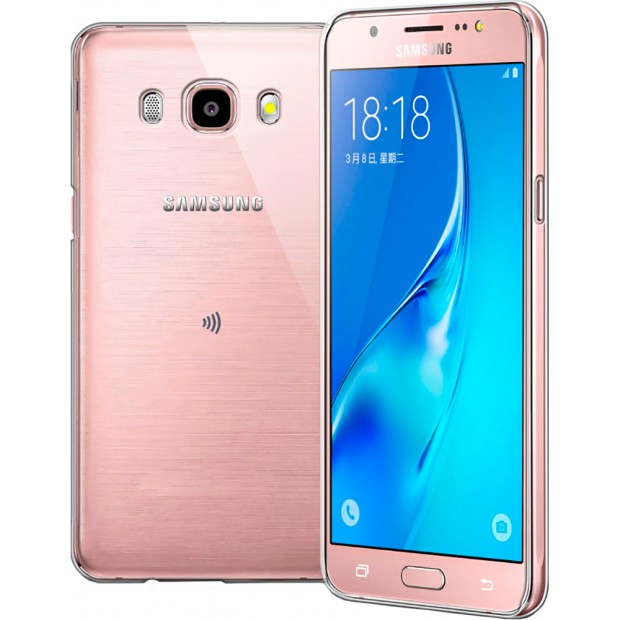 Силиконовый чехол WS Samsung Galaxy J5 (2016) J510 (прозрачный)