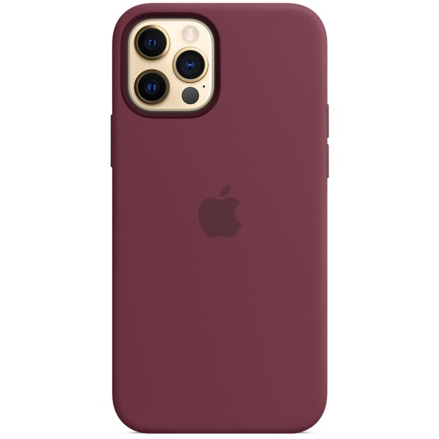 Чохол Silicone Case Apple iPhone 12 Pro Max (Plum)