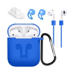 Чехол для наушников Slim Case Apple AirPods Set (Blue)