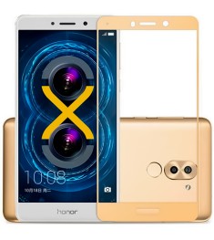 Защитное стекло 3D Huawei Honor 6X / GR5 (2017) Gold