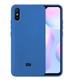 Силикон Original 360 Case Logo Xiaomi Redmi 9A (Кобальт)