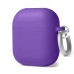 Чехол для наушников Full Silicone Case with Microfiber Apple AirPods (02) Ultra Violet