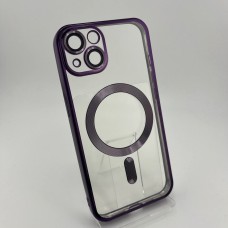 Чехол UMKU Shining with MagSafe Apple iPhone 13 (Violet)