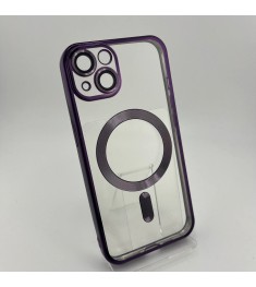 Чехол UMKU Shining with MagSafe Apple iPhone 13 (Violet)