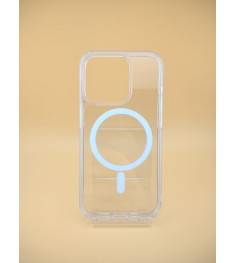 Накладка Monblan Magsafe Apple iPhone 15 Pro (Прозрачный)