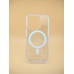 Накладка Monblan Magsafe Apple iPhone 15 Pro (Прозрачный)