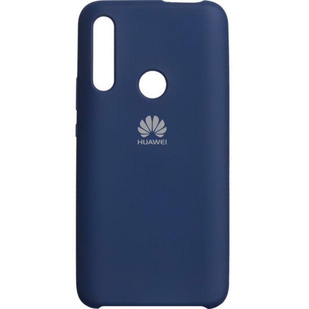 Силиконовый чехол Original Case Huawei P Smart Z (Тёмно-синий)