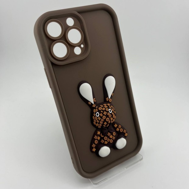 Чехол Pretty Things Case Apple iPhone 13 Pro Max (Brown/Rabbit)