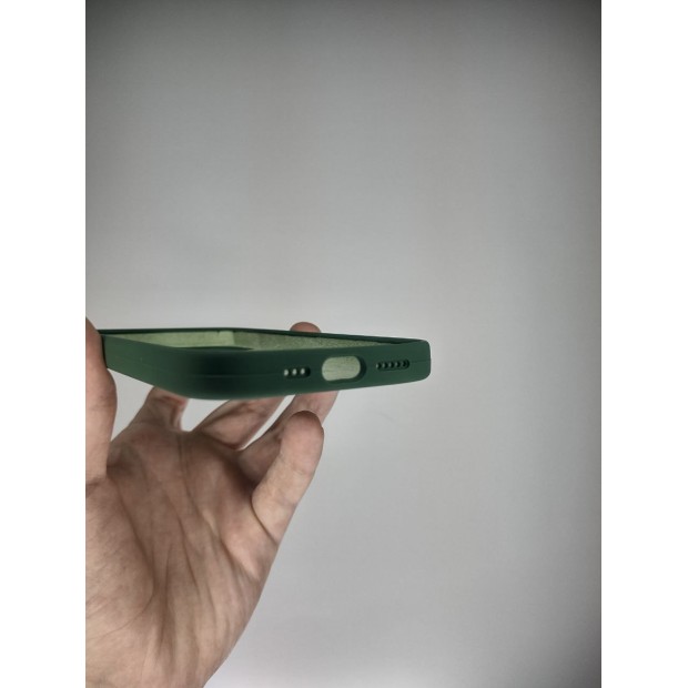 Силикон Original Round Case Apple iPhone 13 Pro (Forest Green)