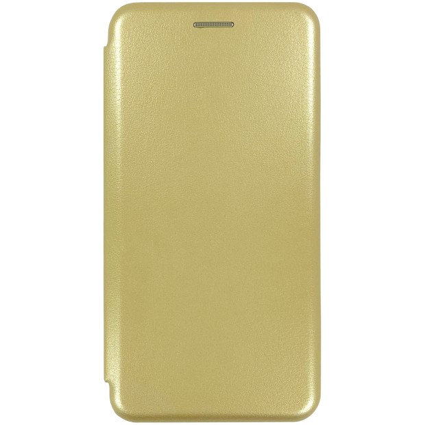 Чехол-книжка Оригинал Samsung A8 Plus (2018) A730 (Золотой)