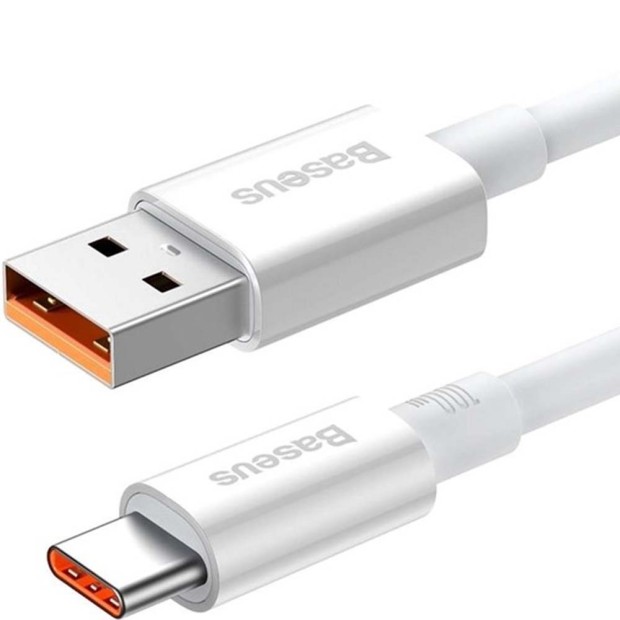 USB-кабель Baseus Superior 100W (2m) (Type-C to Type-C) (White) CATYS-C02