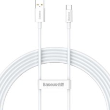USB-кабель Baseus Superior 100W (2m) (Type-C to Type-C) (White) CATYS-C02