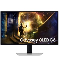 Монитор Samsung 27" Odyssey G6 LS27DG612S (LS27DG612SIXCI) OLED Silver 240H..