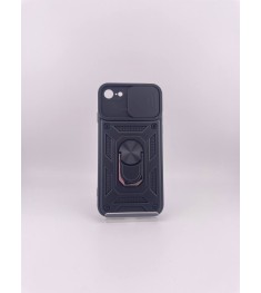 Бронь-чехол Ring Serge Armor ShutCam Case Apple iPhone 7 / 8 / SE (2020) (Чёрный..
