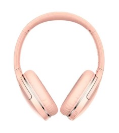 Беспроводные накладные наушники-гарнитура Baseus Encok D02 Pro (Pink)