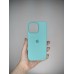 Силикон Original Round Case Apple iPhone 14 Pro Max (23) Sea Blue